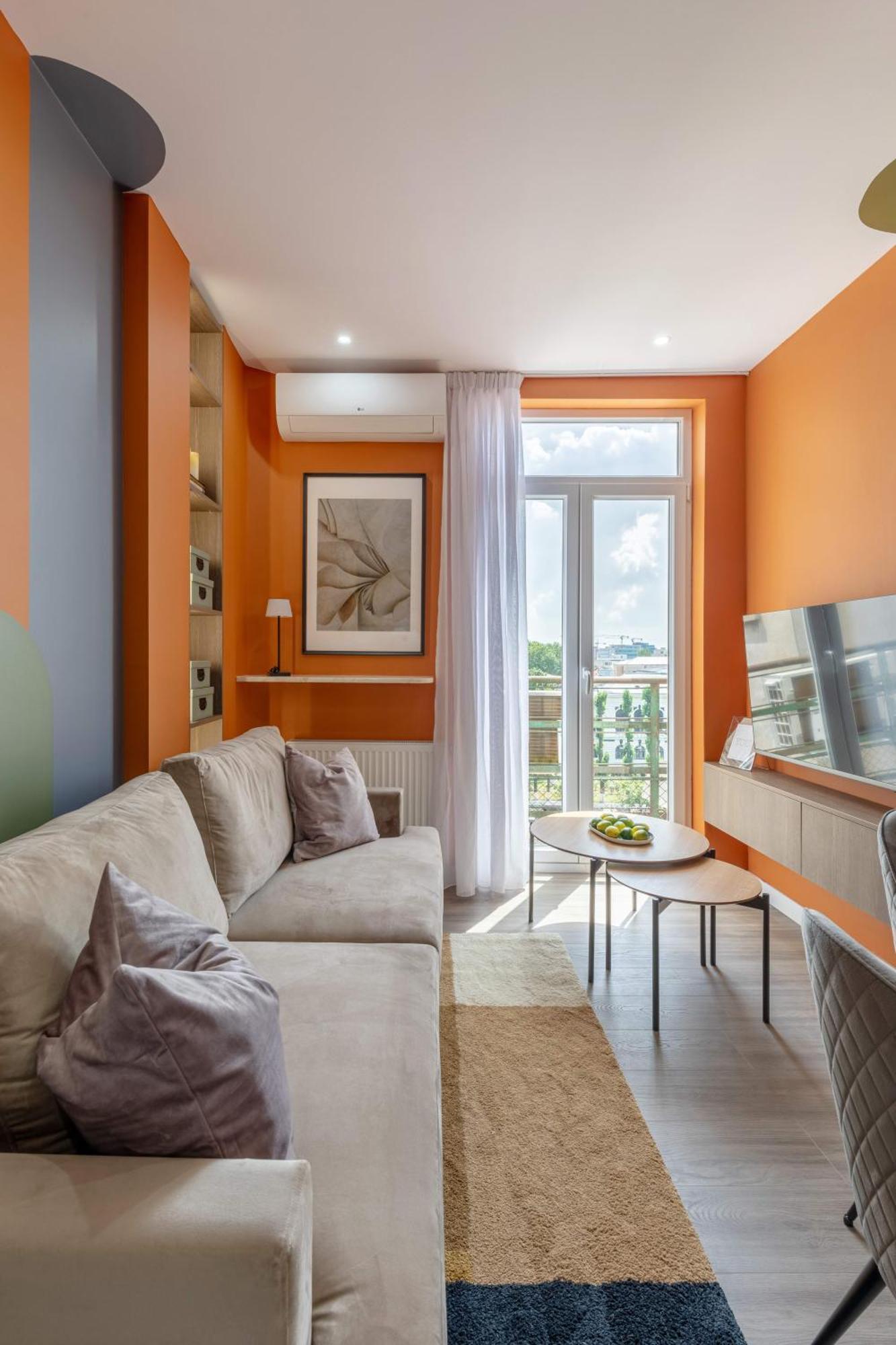 Playful & Bright 1Br Near The Faculty Of Law Apartment Bukares Bagian luar foto
